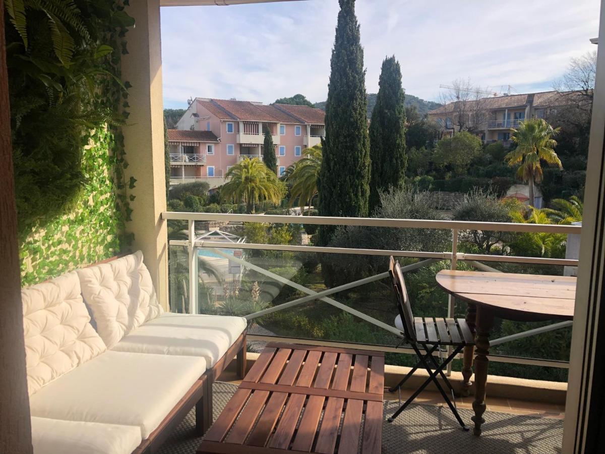 2P Terrasse Vue Piscine Et Jardin Tropical La Croix Valmer Exterior foto