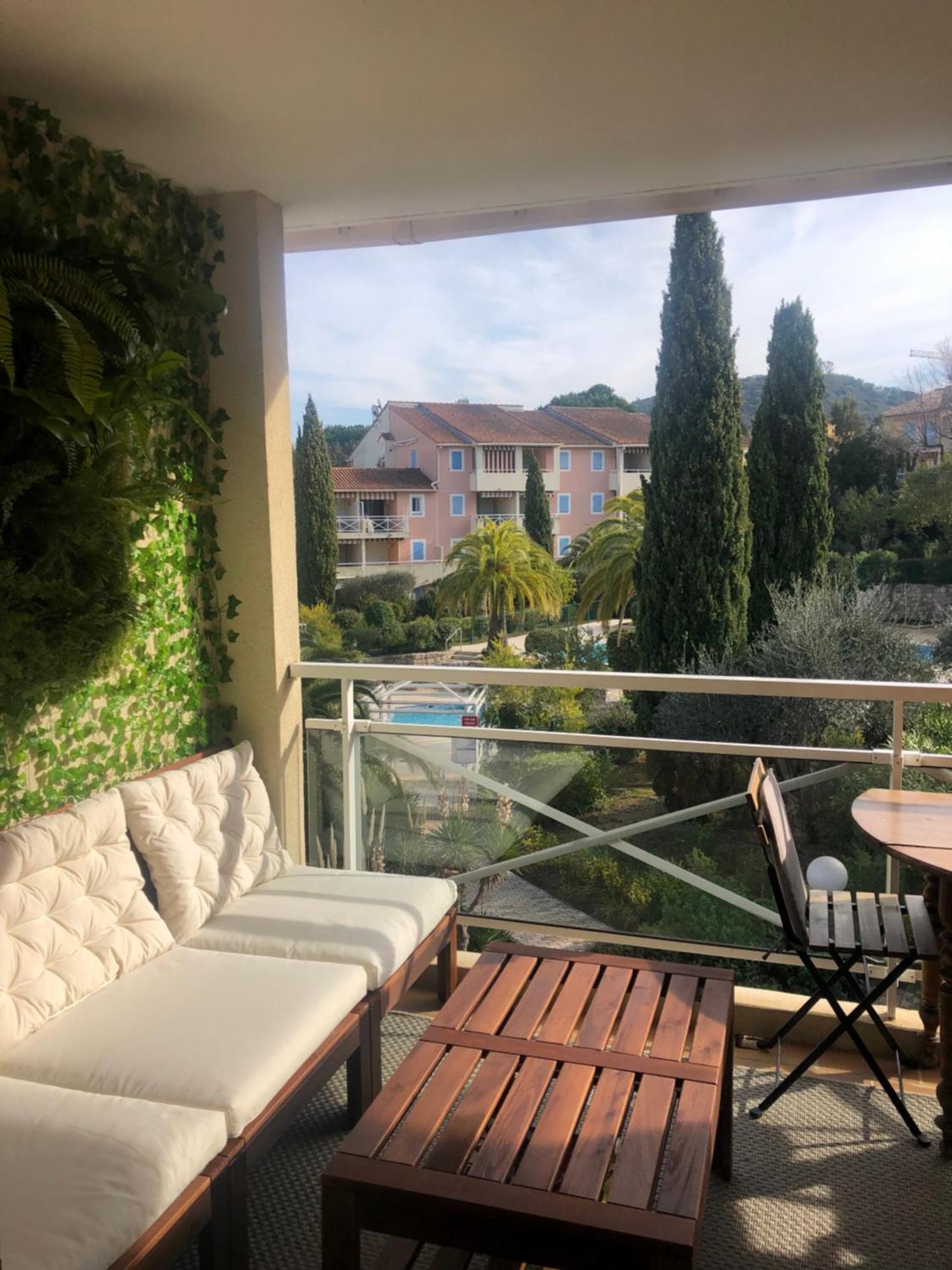2P Terrasse Vue Piscine Et Jardin Tropical La Croix Valmer Exterior foto